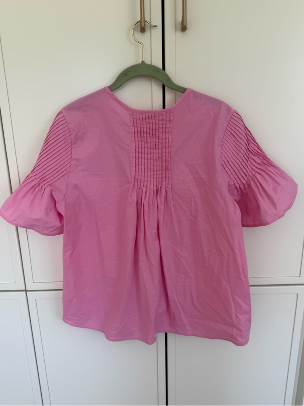 Sweet Salt Clothing Pleated Pink Blouse - Picture 4 of 4